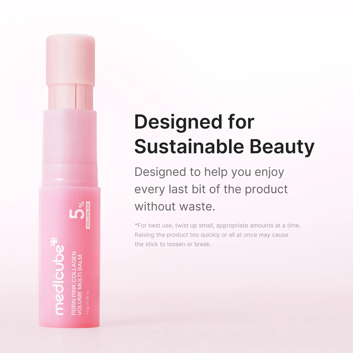 Medicube PDRN Pink Collagen Volume Multi Balm - Comprehensive Anti-Aging Treatment with Volufiline, PDRN, and NAD for Youthful Skin, Fine Line Reduction, and Firming Care for Under-Eyes, Neck, Forehead, Smile Lines, and Lips - Korean Skincare