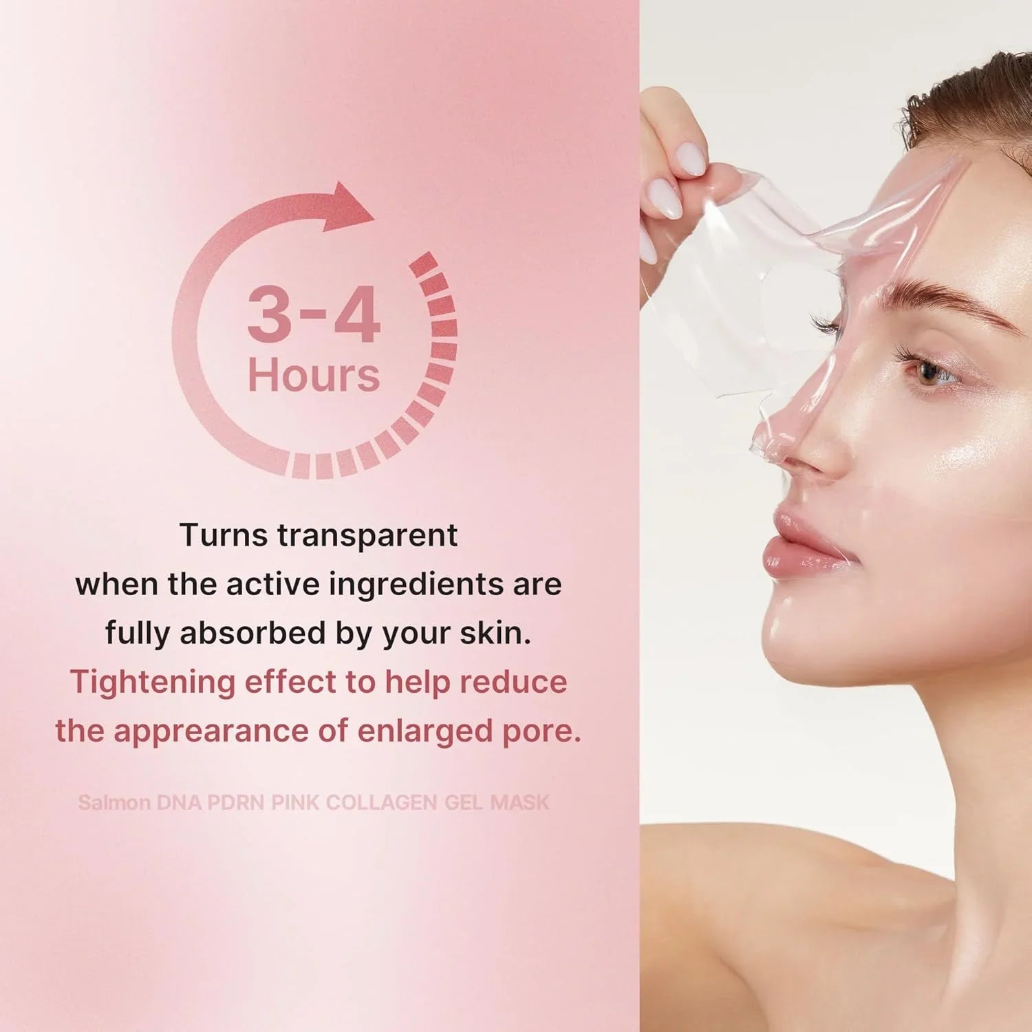 Medicube Salmon DNA PDRN Pink Collagen Gel Mask - Set of 4